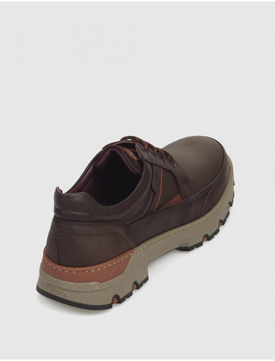 ZAPATO FLUCHOS F1843 MARRoN
