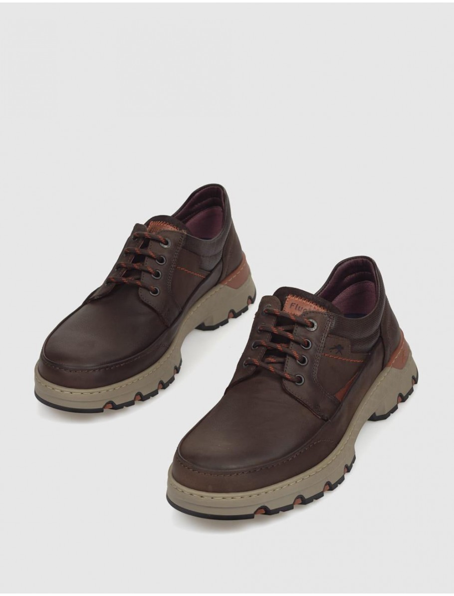 ZAPATO FLUCHOS F1843 MARRoN
