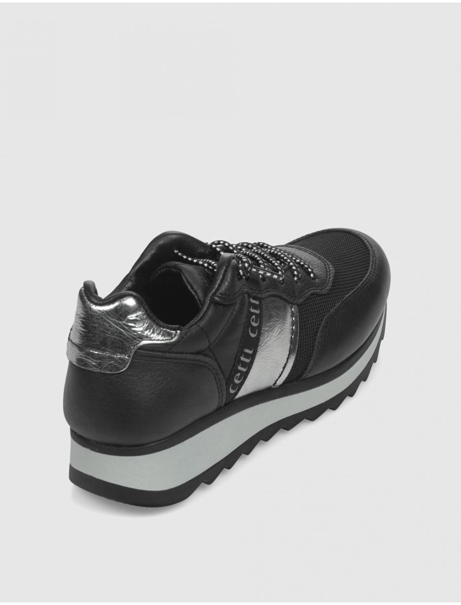 ZAPATILLA CETTI 849 NEGRO