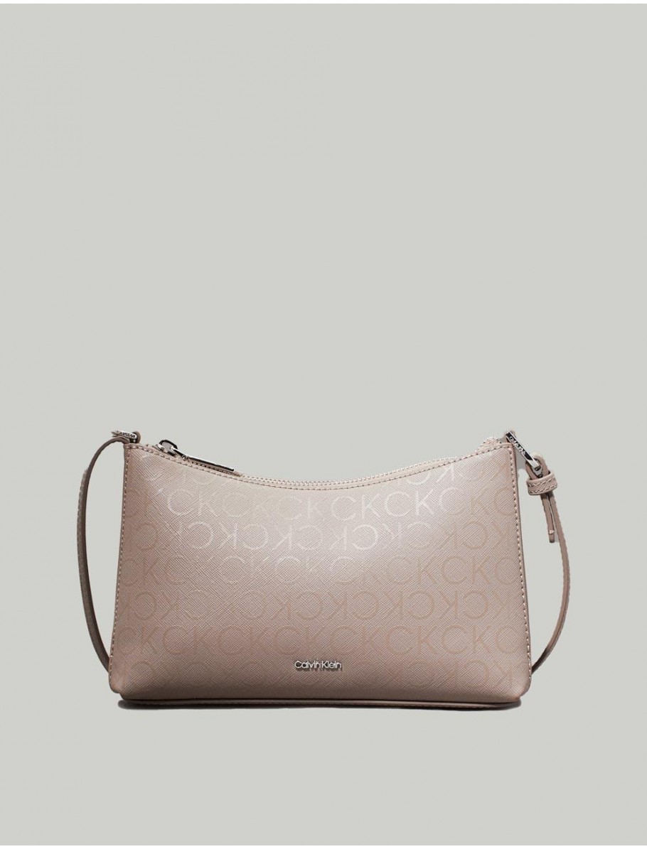 BOLSO CALVIN KLEIN CK MUST CONV CROSSBODYMONO BEIG