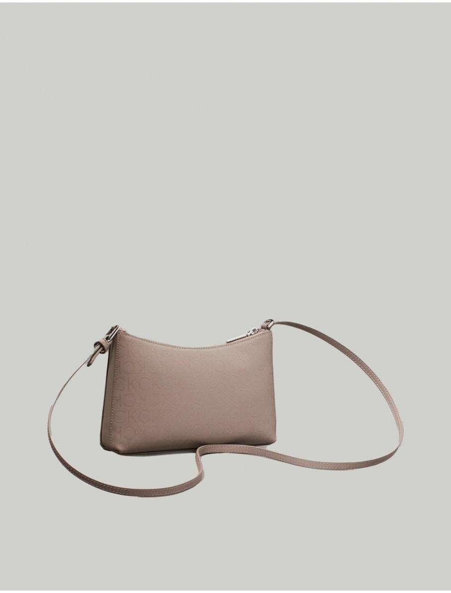 BOLSO CALVIN KLEIN CK MUST CONV CROSSBODYMONO BEIG