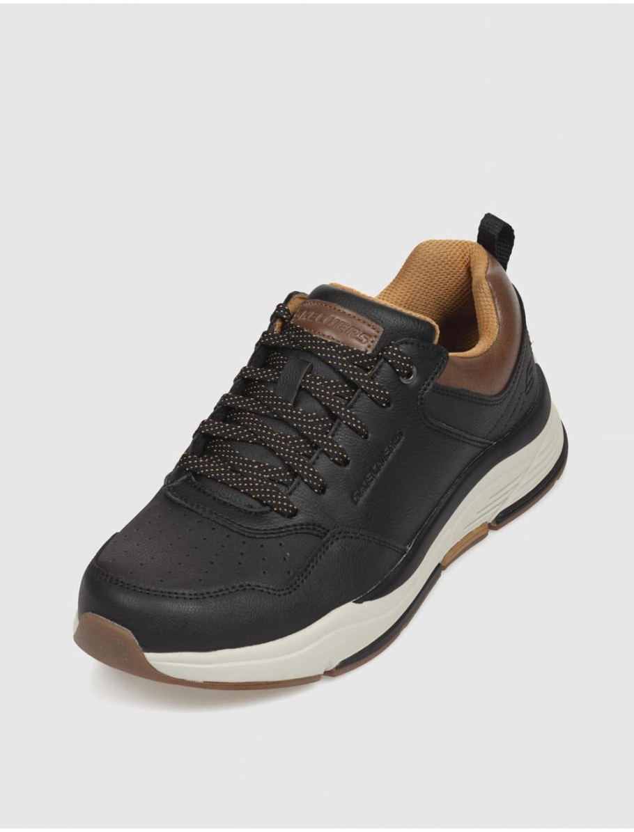 ZAPATILLA SKECHERS BENAGO TRENO NEGRO