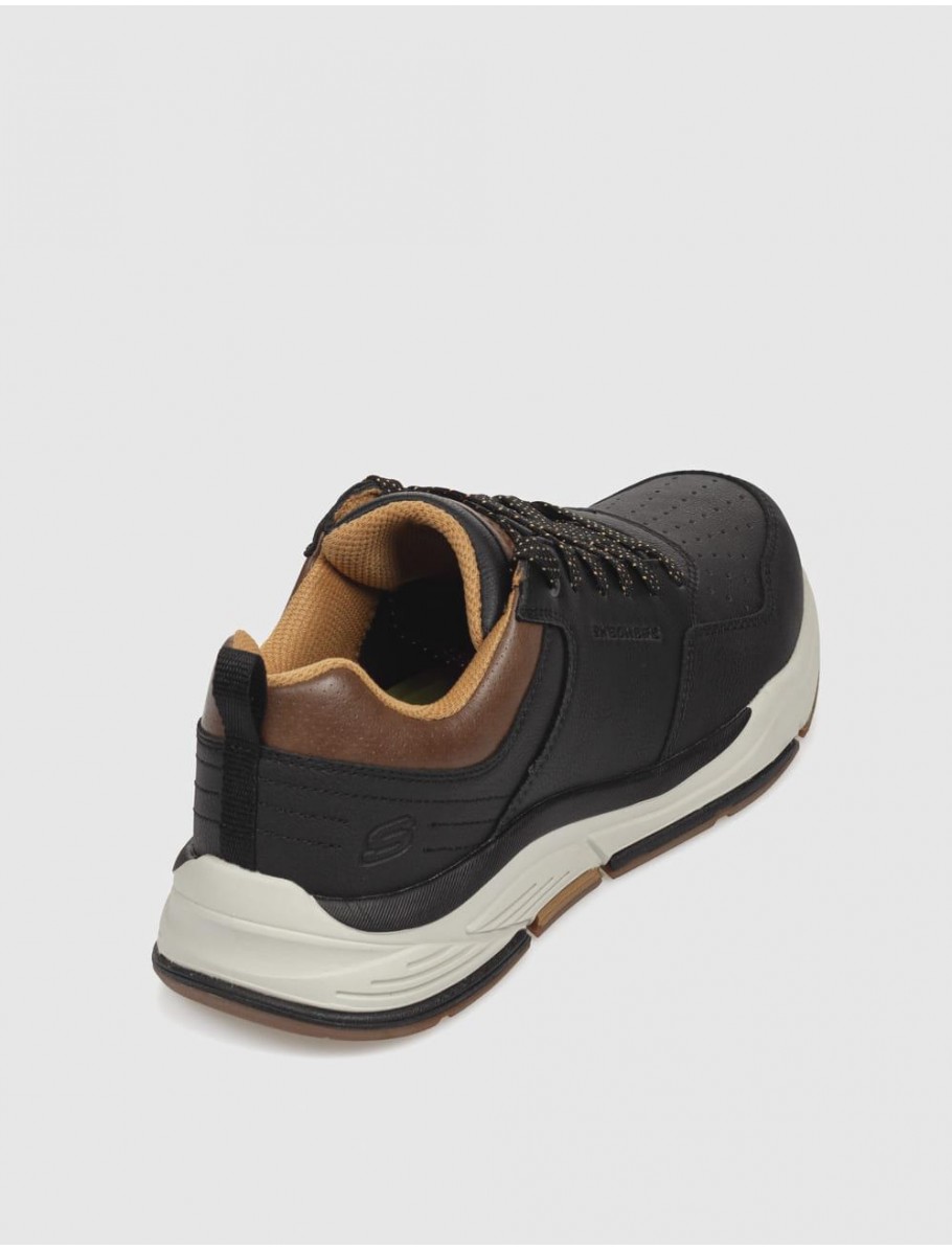 ZAPATILLA SKECHERS BENAGO TRENO NEGRO