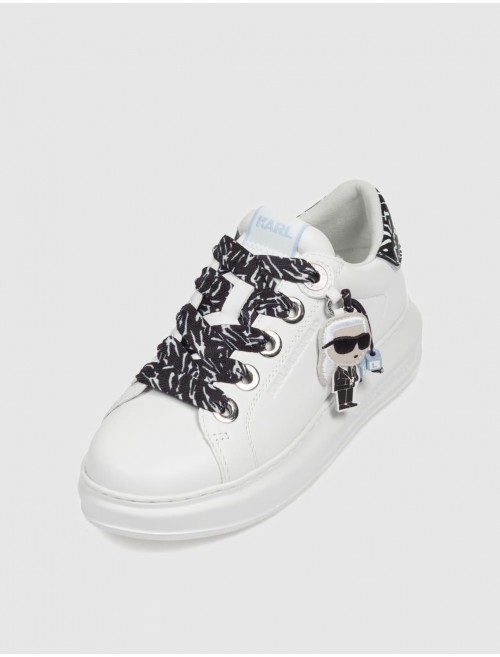 ZAPATILLA KARL LAGERFED KAPRI KEYCHAIN KARL LO BLANCO