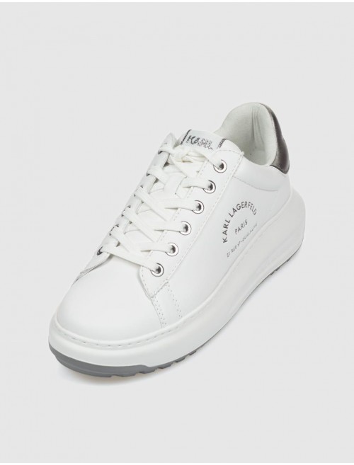 ZAPATILLA KARL LAGERFED KAPRI LUG MAISON KARL LACE BLANCO