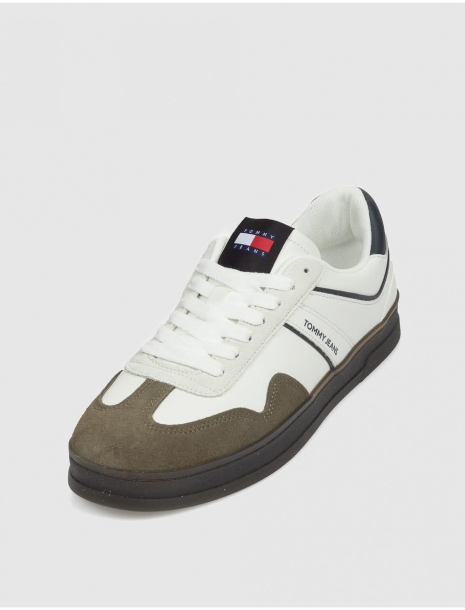 ZAPATILLA TOMMY HILFIGER THE GREENWHICH RETRO BLANCO