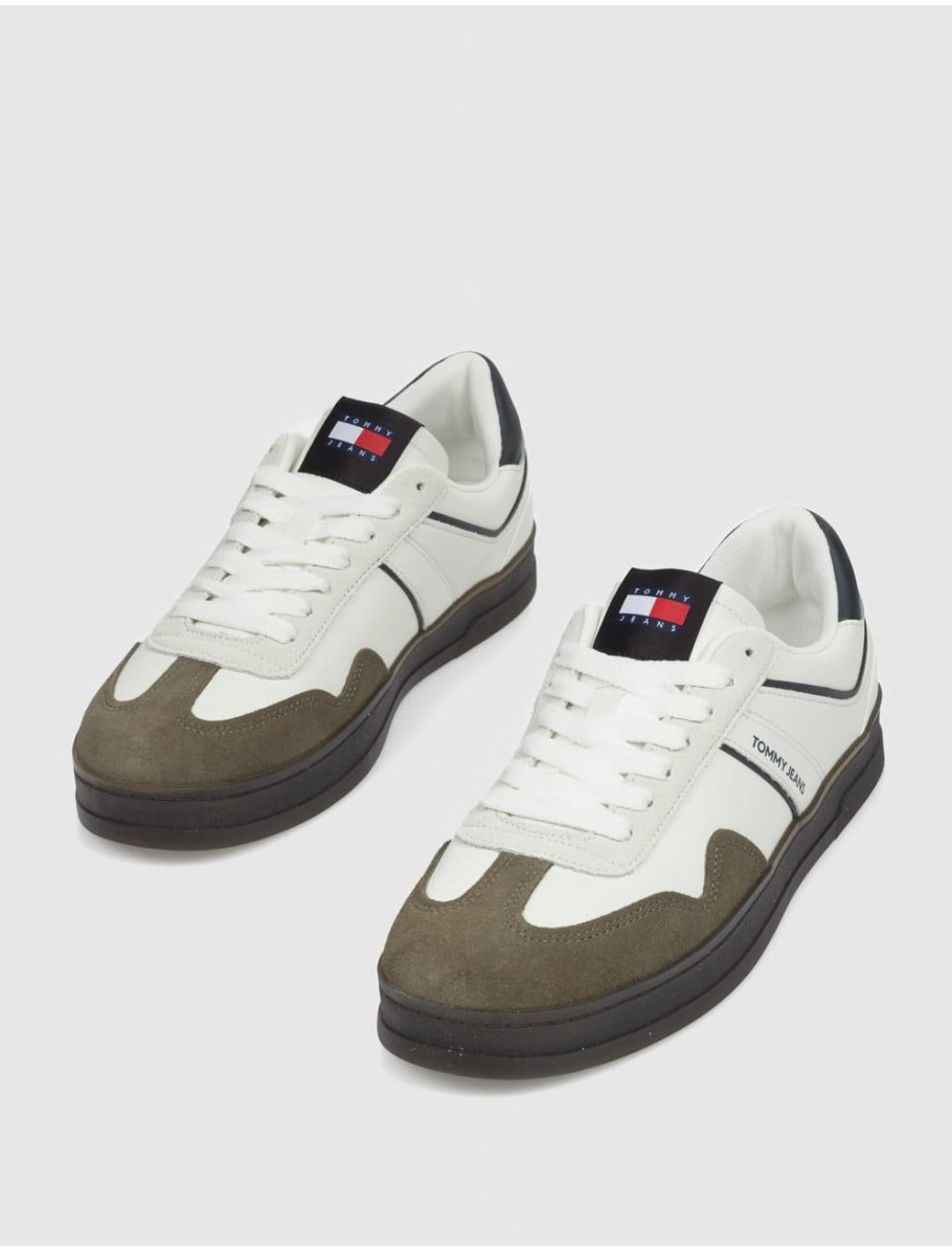 ZAPATILLA TOMMY HILFIGER THE GREENWHICH RETRO BLANCO