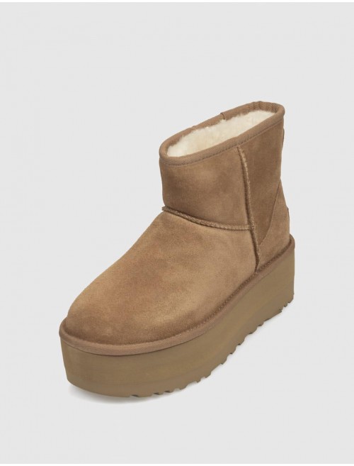 BOTiN UGG CLASSIC MINI PLATFORM CUERO