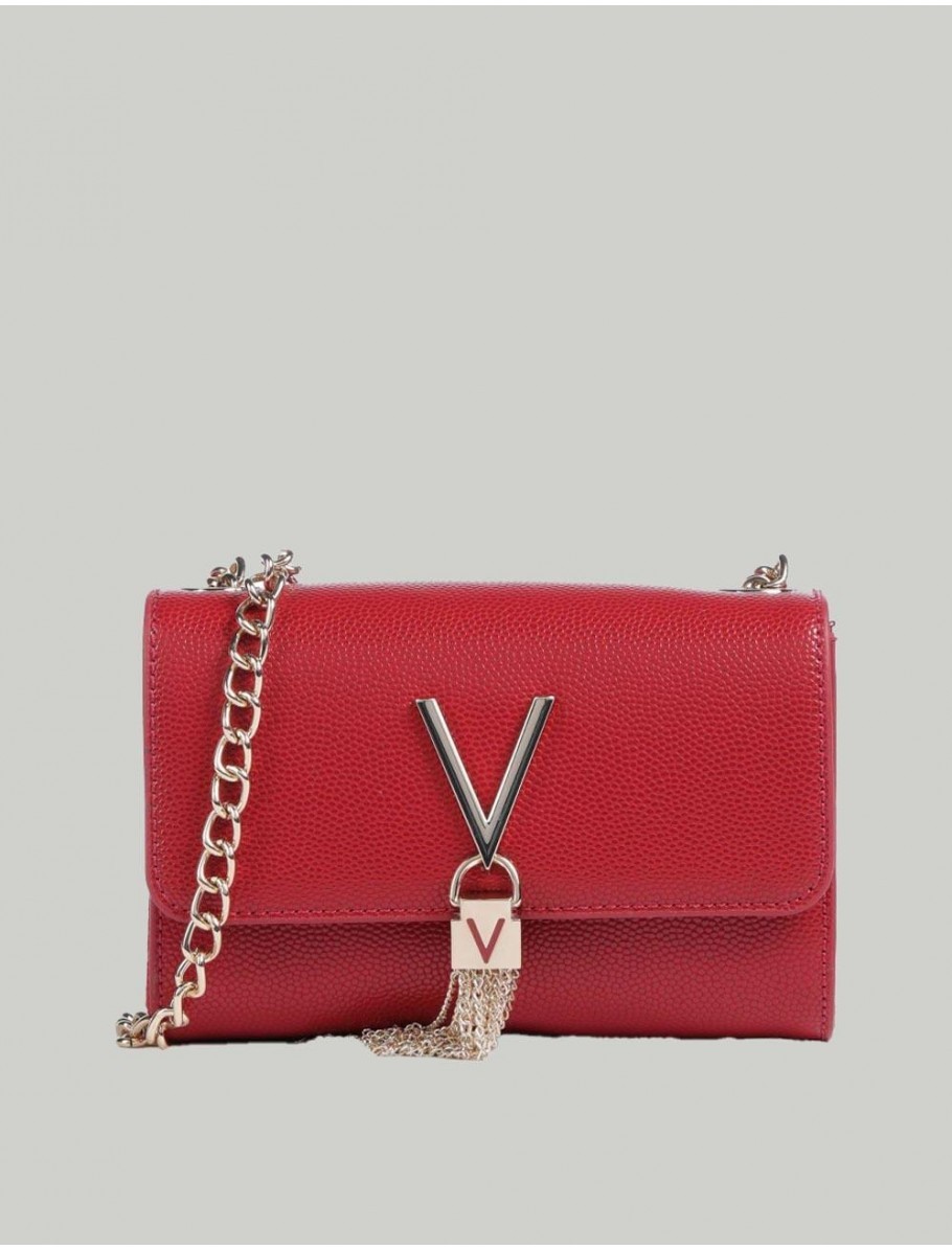 BOLSO VALENTINO BAGS DIVINA VBS1R403G ROJO