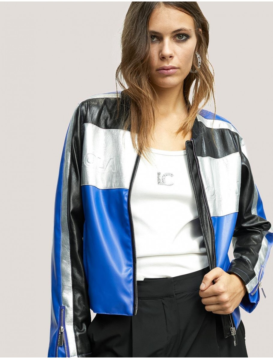 CHAQUETA LOLA CASADEMUNT LF2402004 AZUL