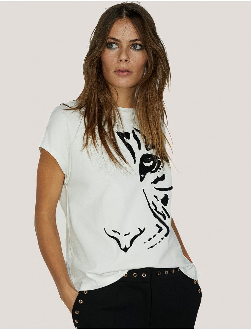 CAMISETA LOLA CASADEMUNT LF2415007 BLANCO