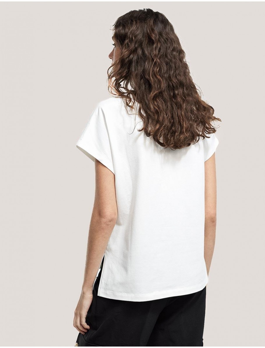 CAMISETA LOLA CASADEMUNT LF2415012 BLANCO