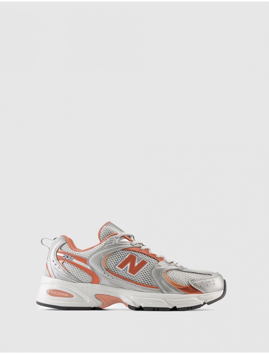 ZAPATILLA NEW BALANCE MR530 PLATA NARANJA