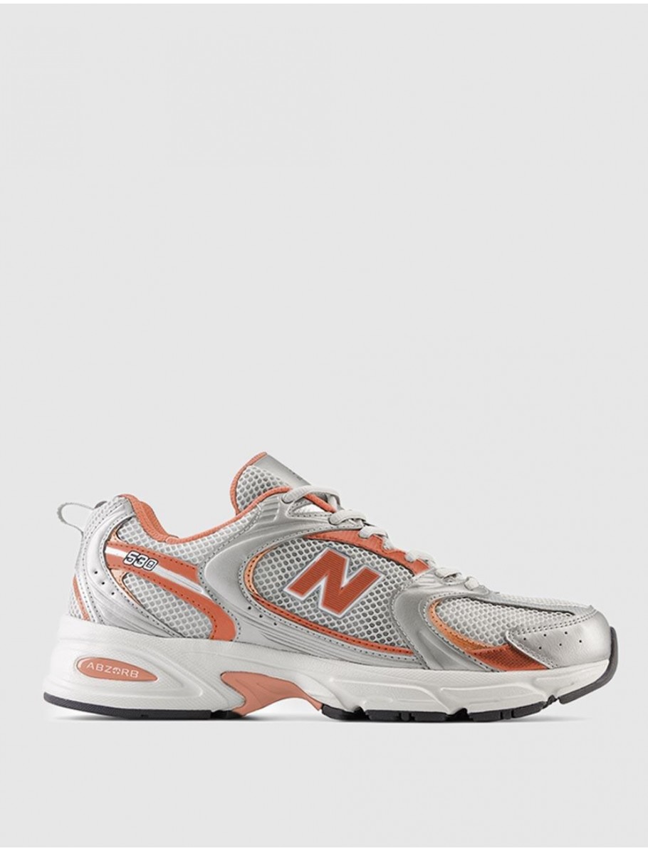 ZAPATILLA NEW BALANCE MR530 PLATA NARANJA