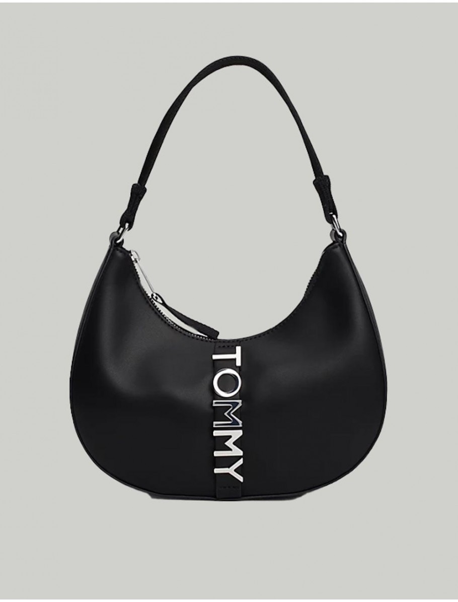BOLSO TOMMY HILFIGER TJW CITY BOLD SHOULDER BAG NEGRO