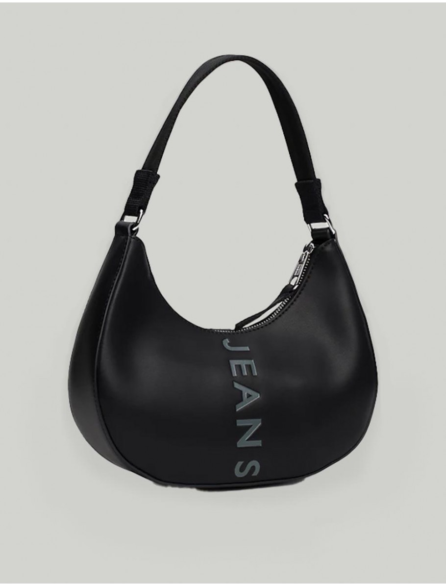 BOLSO TOMMY HILFIGER TJW CITY BOLD SHOULDER BAG NEGRO