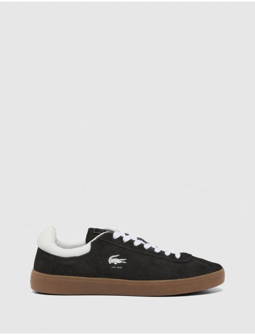 ZAPATILLA LACOSTE BASESHOT NEGRO