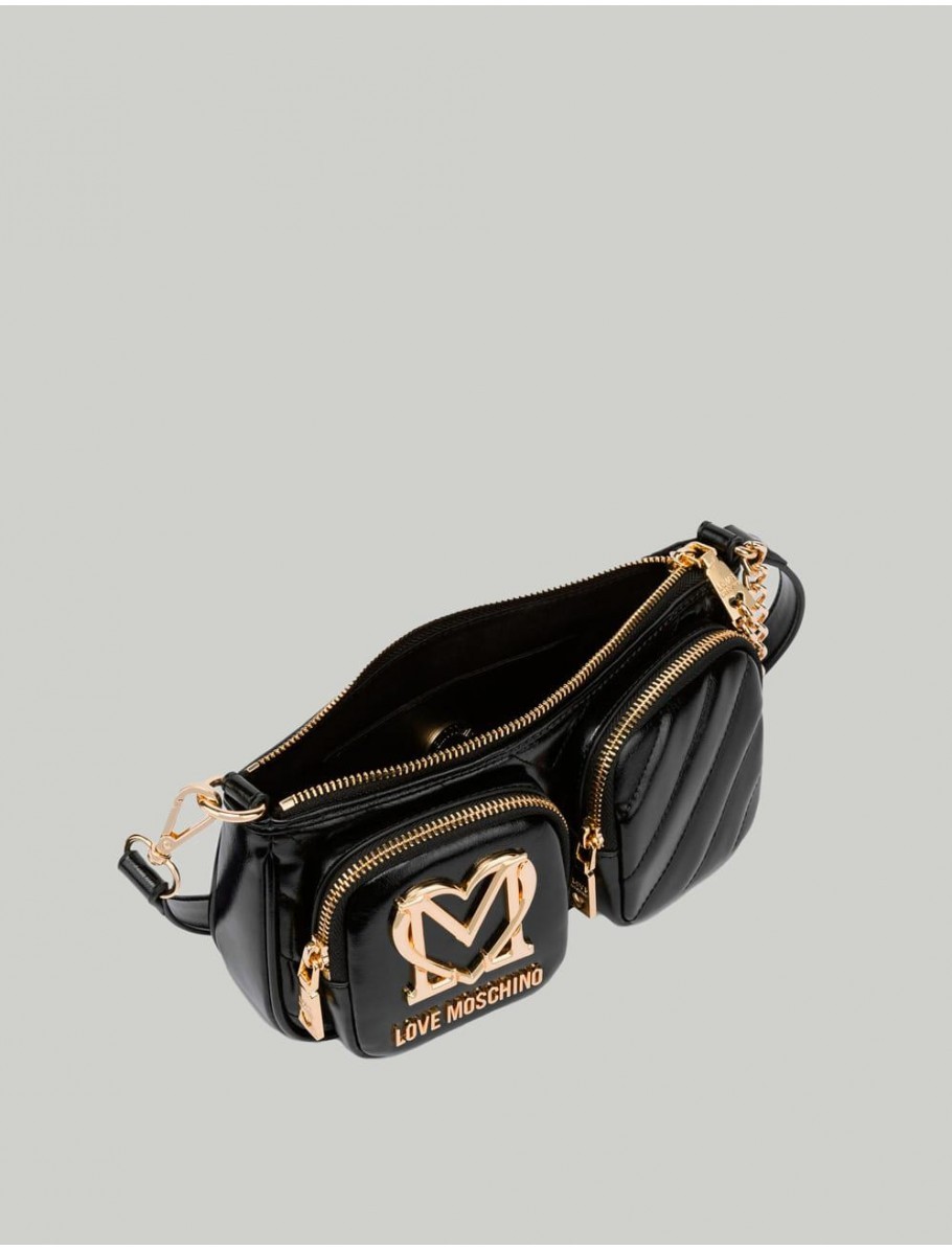 BOLSO LOVE MOSCHINO JC4319PP0L KM0 NEGRO