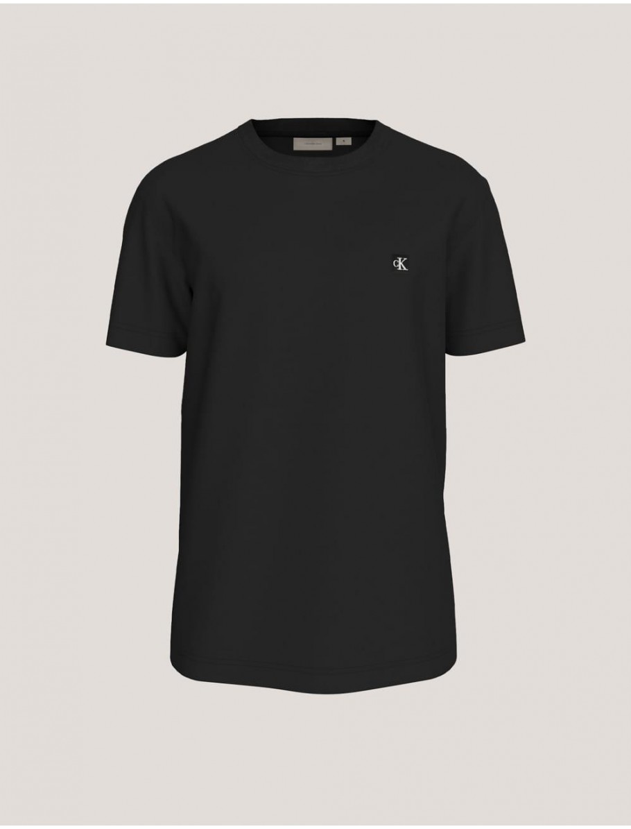 CAMISETA CALVIN KLEIN CK EMBRO BADGE TEE NEGRO