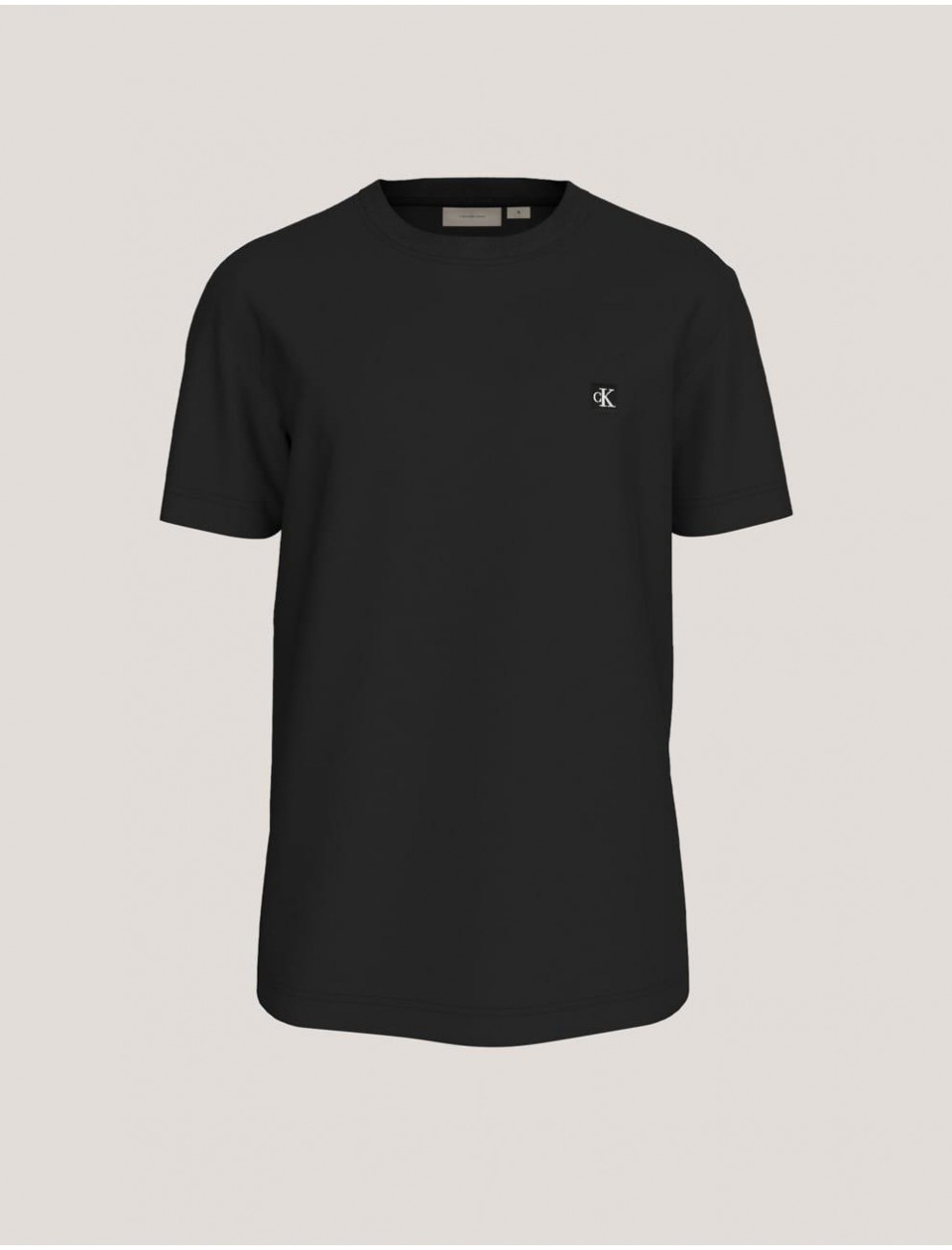 CAMISETA CALVIN KLEIN CK EMBRO BADGE TEE NEGRO