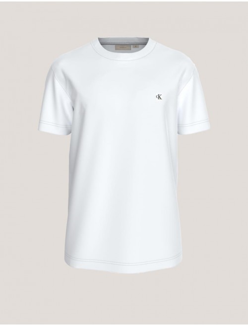 CAMISETA CALVIN KLEIN CK EMBRO BADGE TEE BLANCO