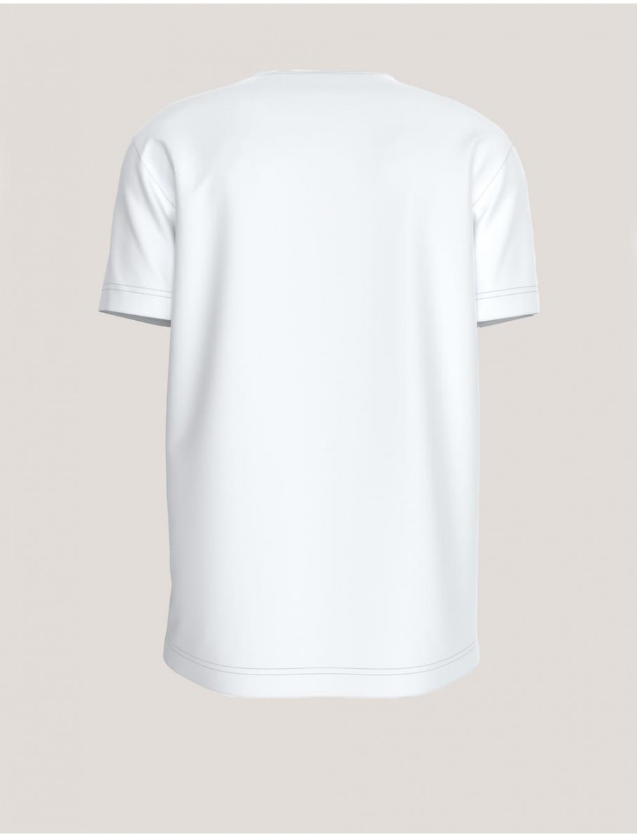 CAMISETA CALVIN KLEIN CK EMBRO BADGE TEE BLANCO