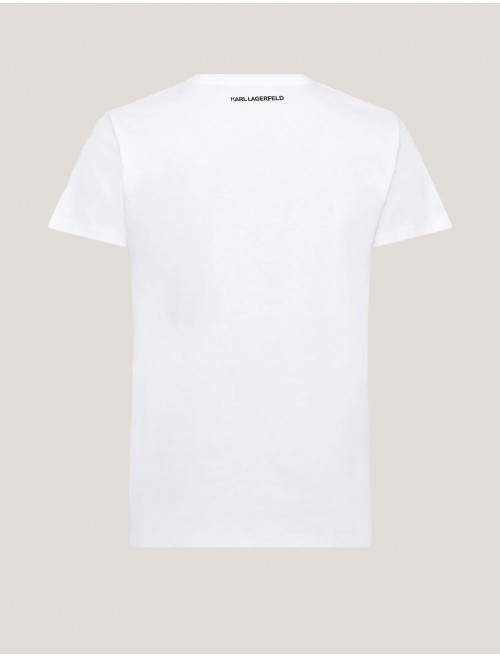 CAMISETA KARL LAGERFED IKONIC 20 KARL T SHIRT BLANCO