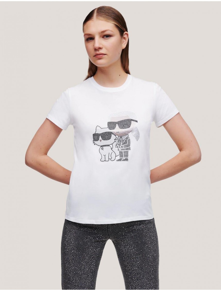 CAMISETA KARL LAGERFED IKONIK 20 RS T SHIRT BLANCO