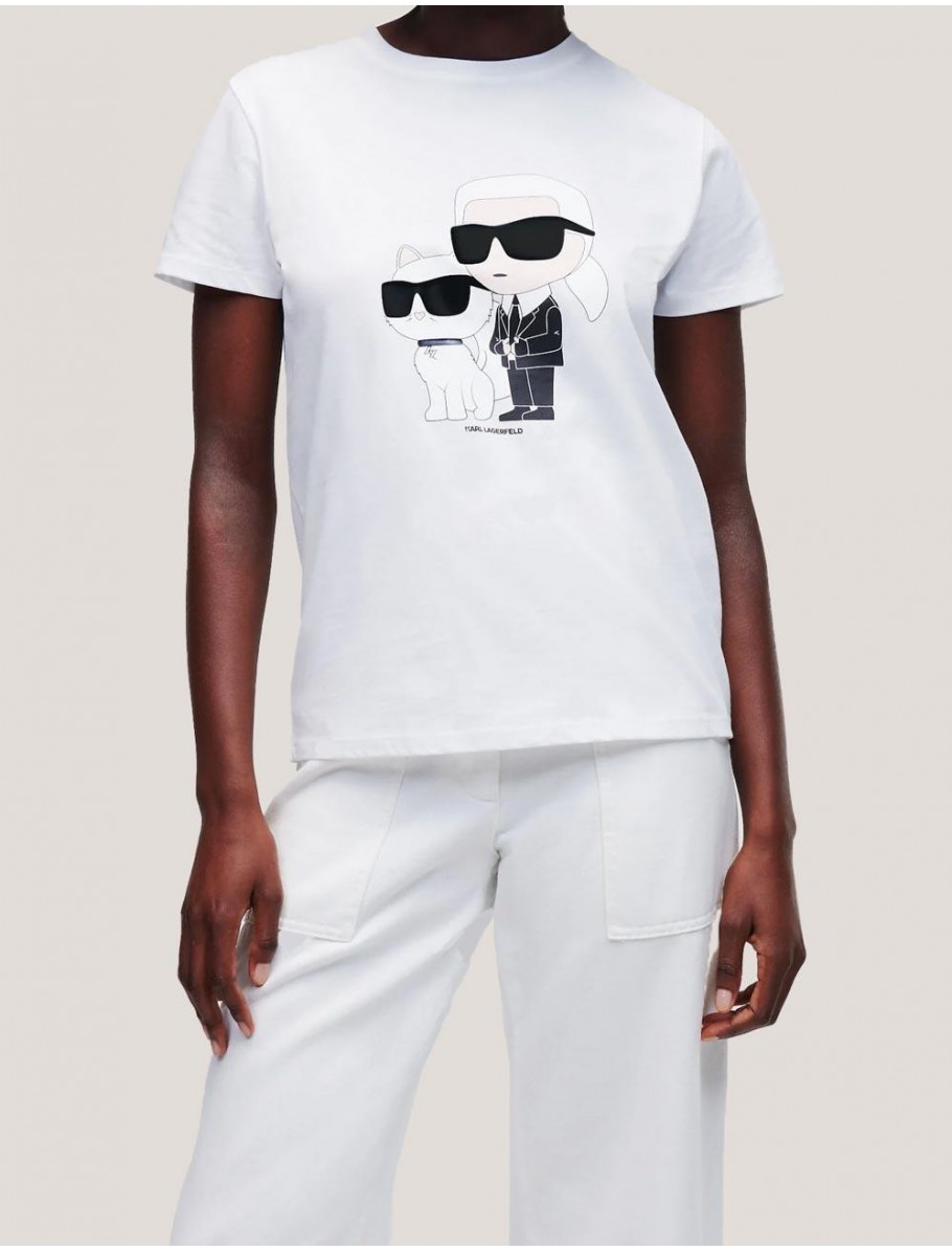 CAMISETA KARL LAGERFED IKONIK 20 T SHIRT BLANCO