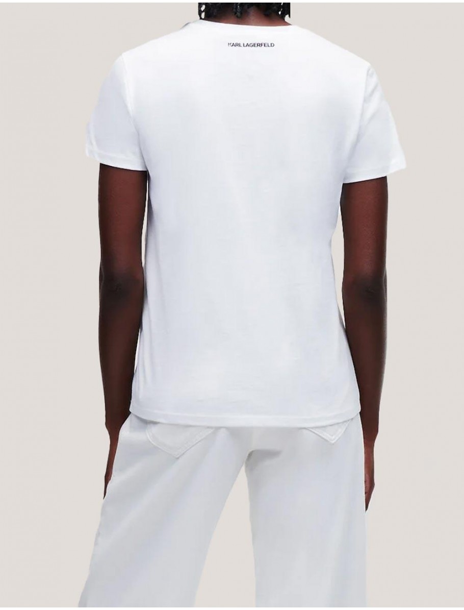 CAMISETA KARL LAGERFED IKONIK 20 T SHIRT BLANCO