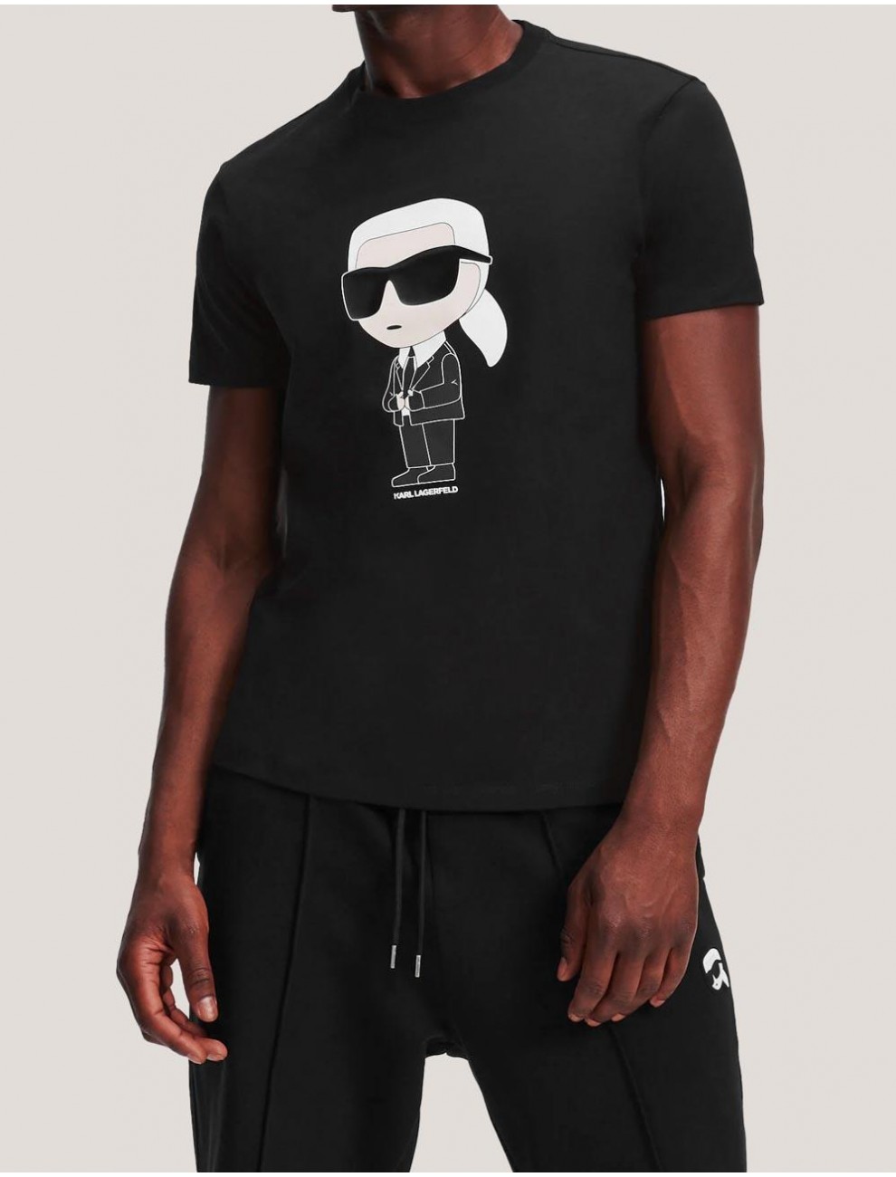 CAMISETA KARL LAGERFED 755071 500251 NEGRO