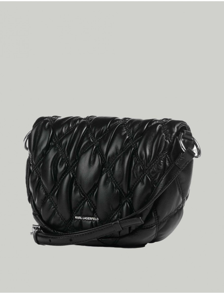 BOLSO KARL LAGERFED K SIGNATURE KUILT CB NEGRO