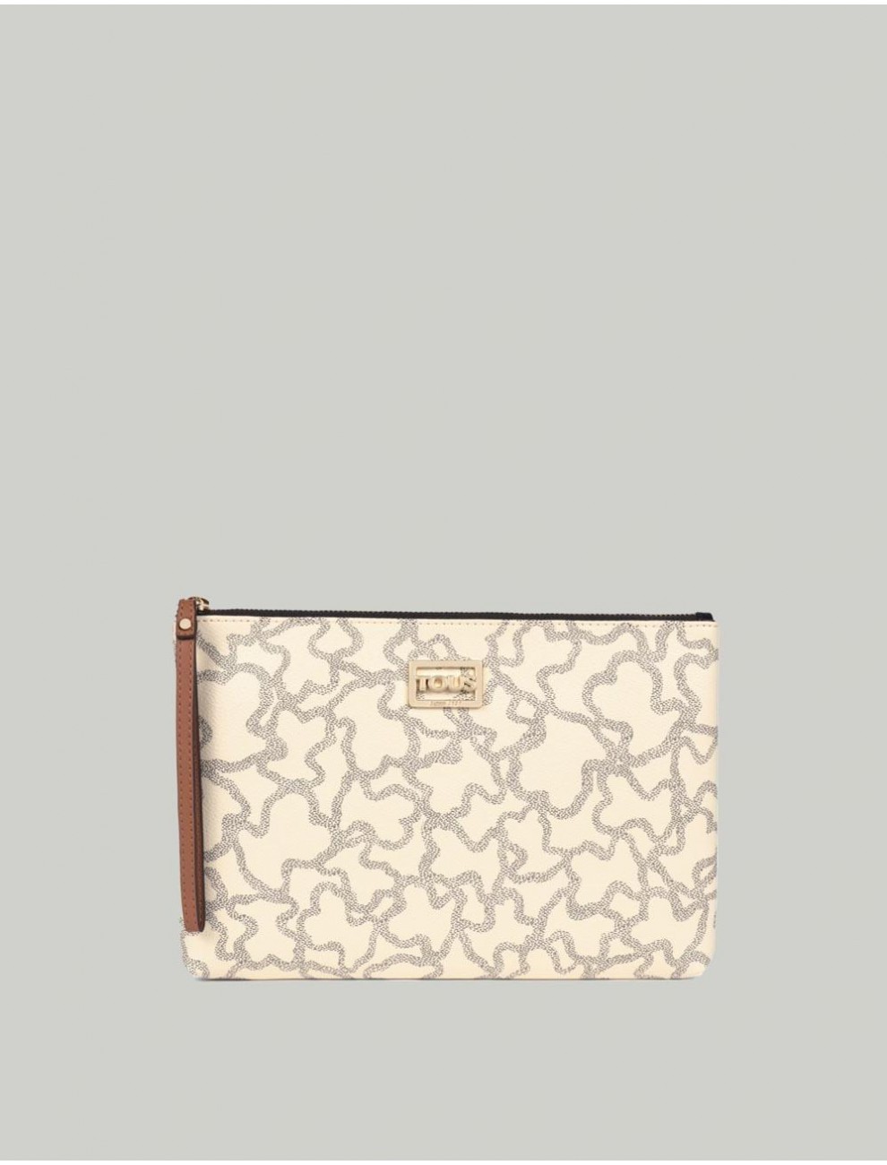 BOLSO TOUS KAOS ICON CLUTCH BEIG