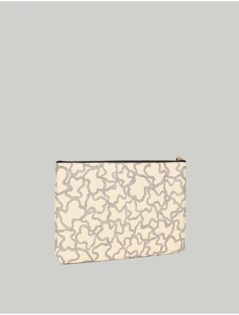 BOLSO TOUS KAOS ICON CLUTCH BEIG