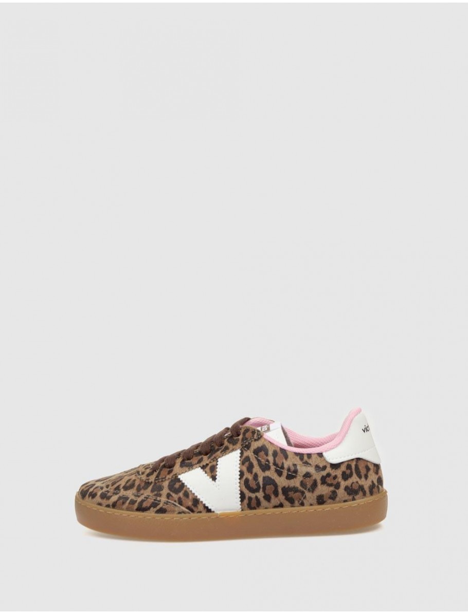 ZAPATILLA VICTORIA BERLIN LEOPARDO