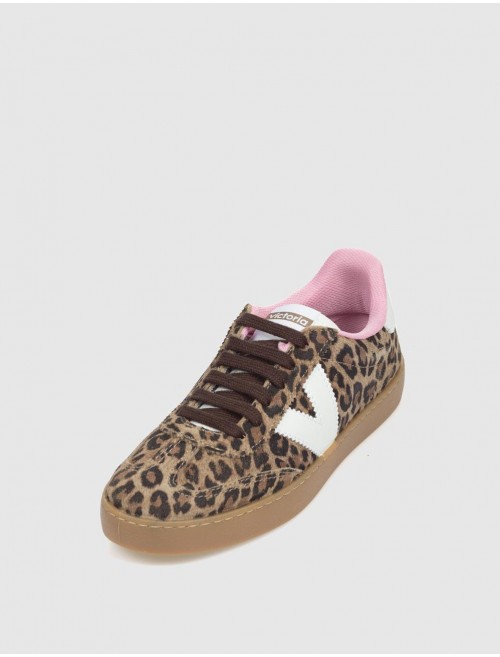 ZAPATILLA VICTORIA BERLIN LEOPARDO