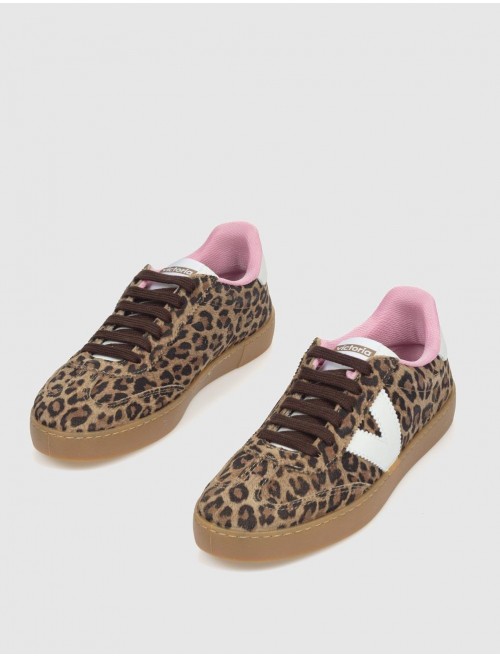 ZAPATILLA VICTORIA BERLIN LEOPARDO