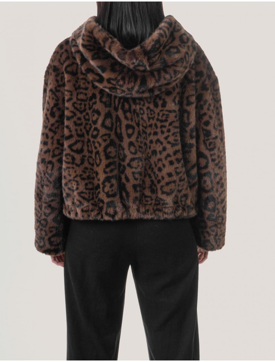 CHAQUETA OBVIORIKO LEOPARDO
