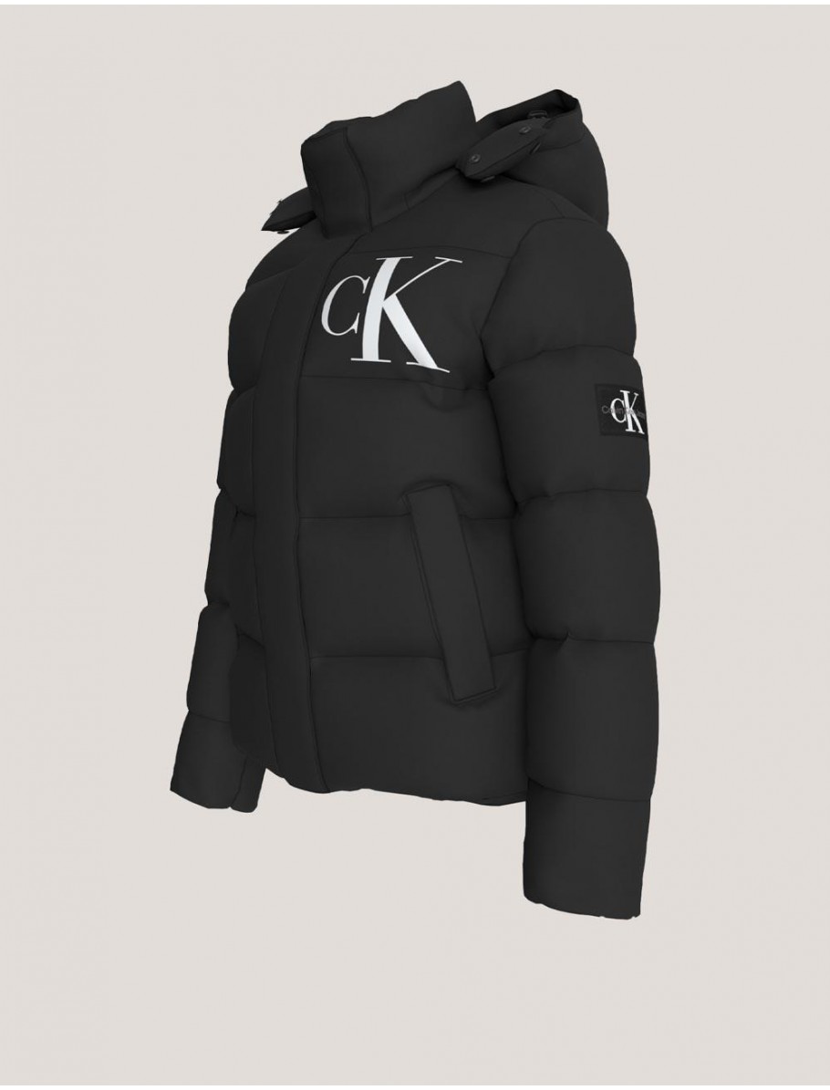 CHAQUETA CALVIN KLEIN ESSENTIALS NON DOWN JACKET NEGRO