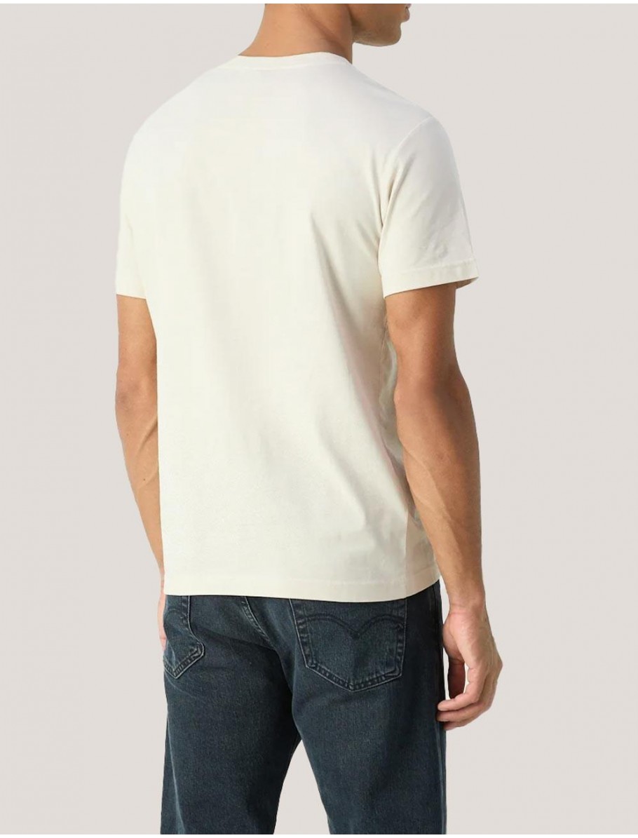 CAMISETA CALVIN KLEIN MINIMAL LOGO TEE BEIG