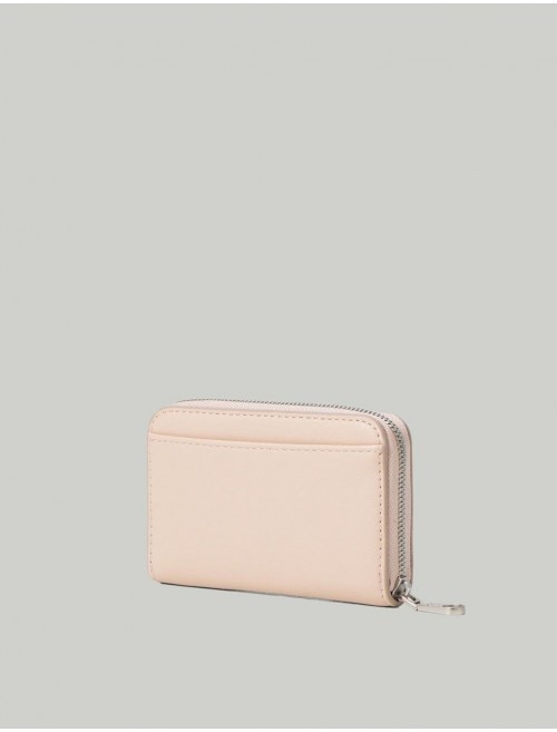 CARTERA CALVIN KLEIN SCULPTED MED ZIP AROUND ROSA