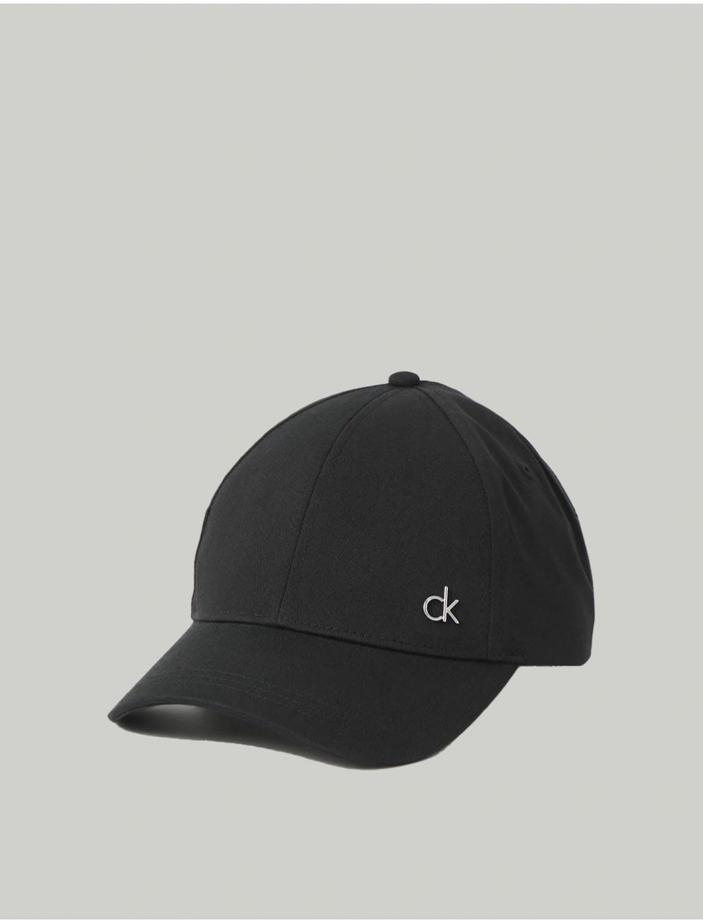 GORRA CALVIN KLEIN METAL COTTON CAP NEGRO