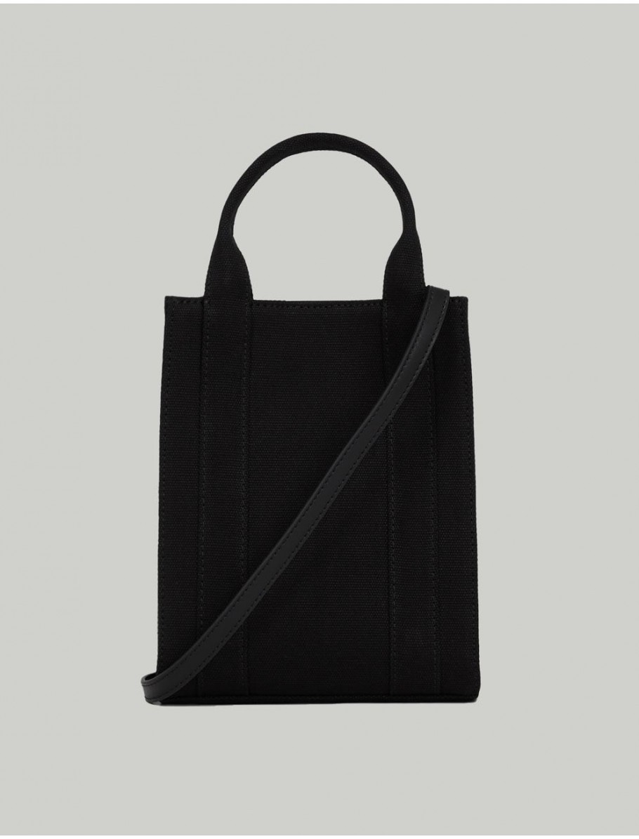 BOLSO KARL LAGERFED RSG SQUARE SMALL TOTE NEGRO