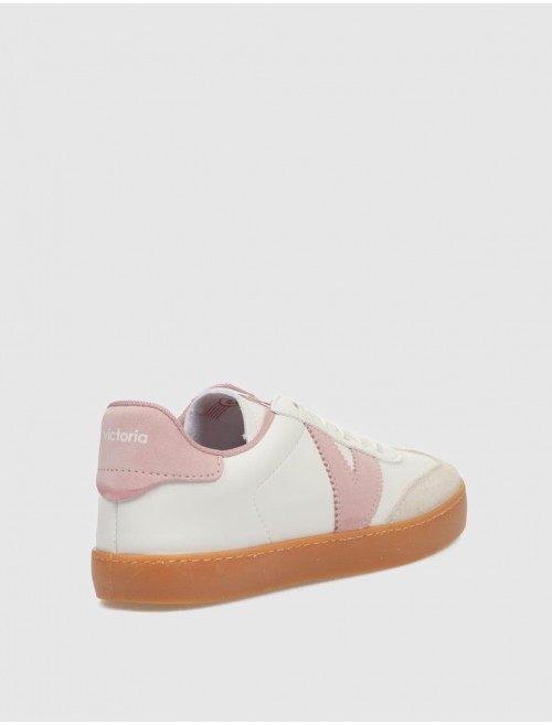 ZAPATILLA VICTORIA BERLIN BLANCO ROSA