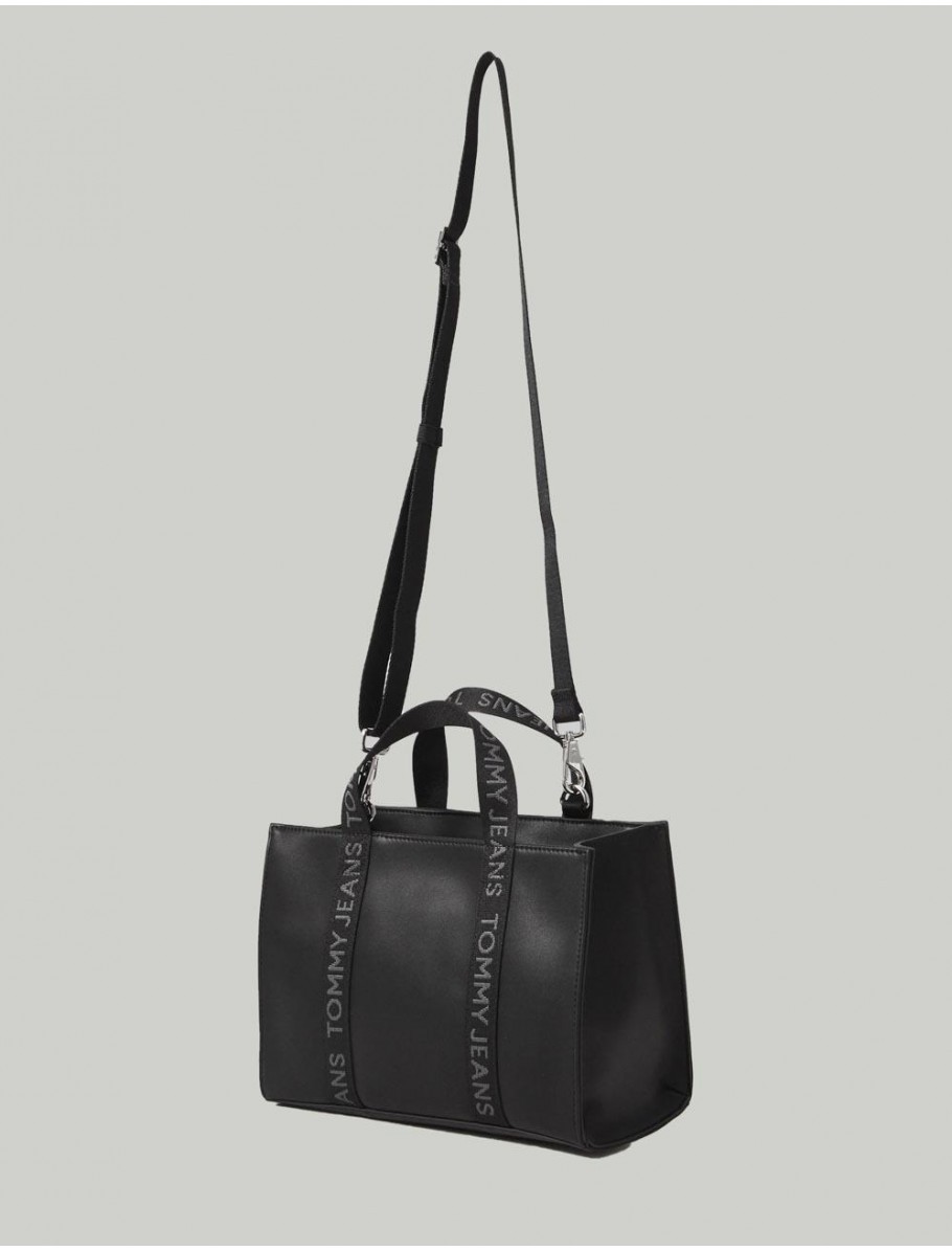 BOLSO TOMMY HILFIGER TJW DAILY ELEVATED TOTE NEGRO