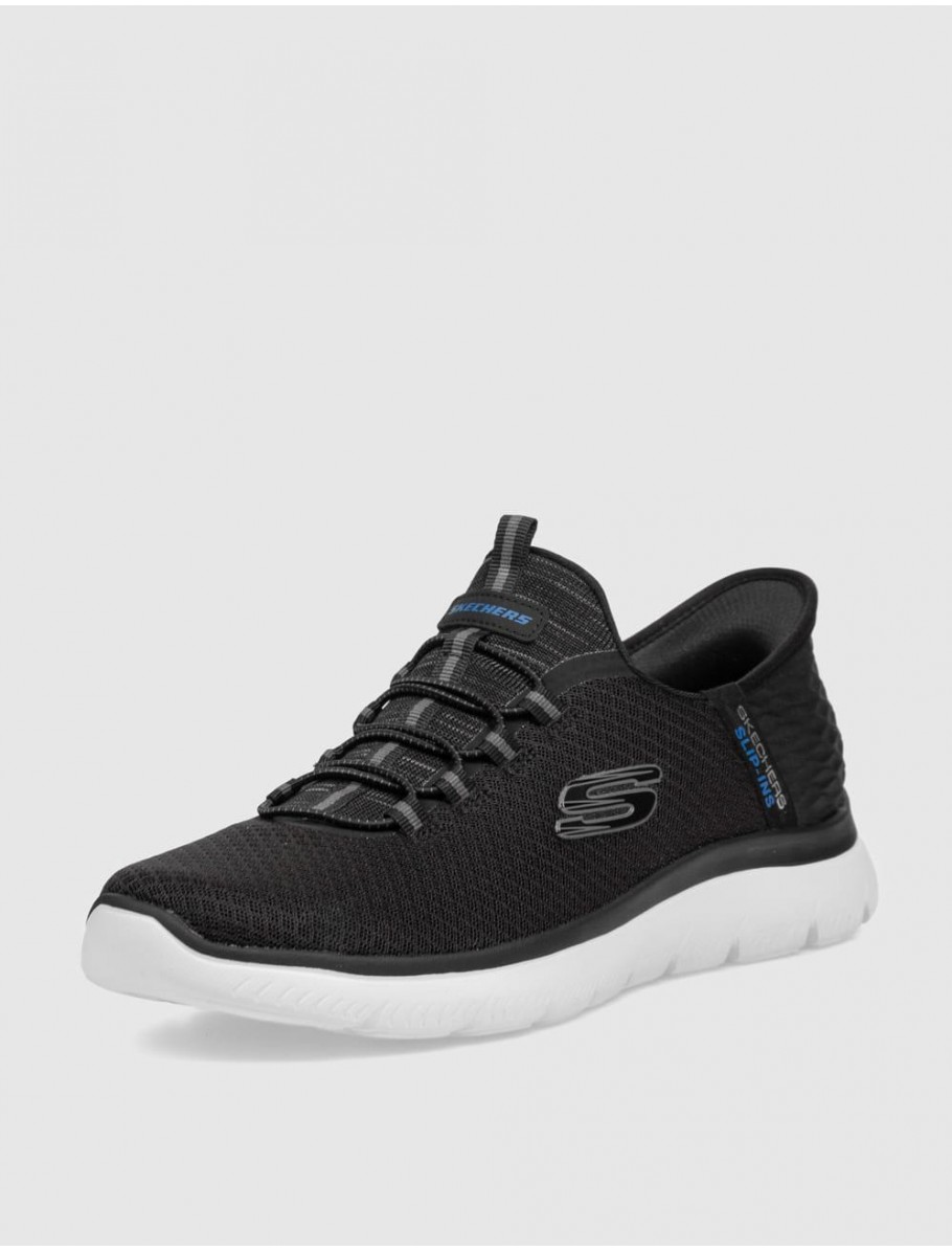 ZAPATILLA SKECHERS SUMMITS HIGH RANGE NEGRO