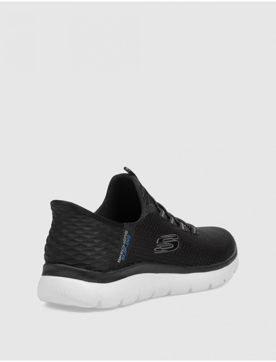 ZAPATILLA SKECHERS SUMMITS HIGH RANGE NEGRO