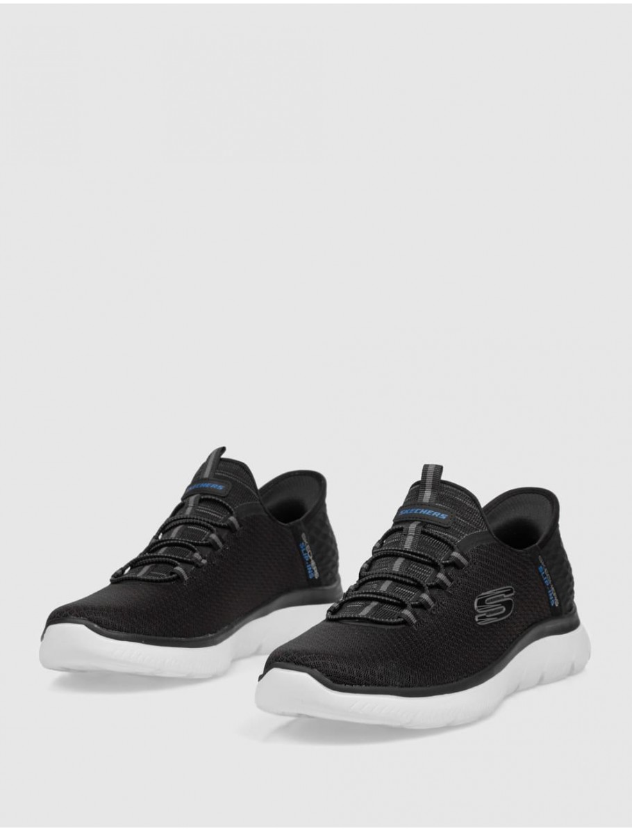 ZAPATILLA SKECHERS SUMMITS HIGH RANGE NEGRO