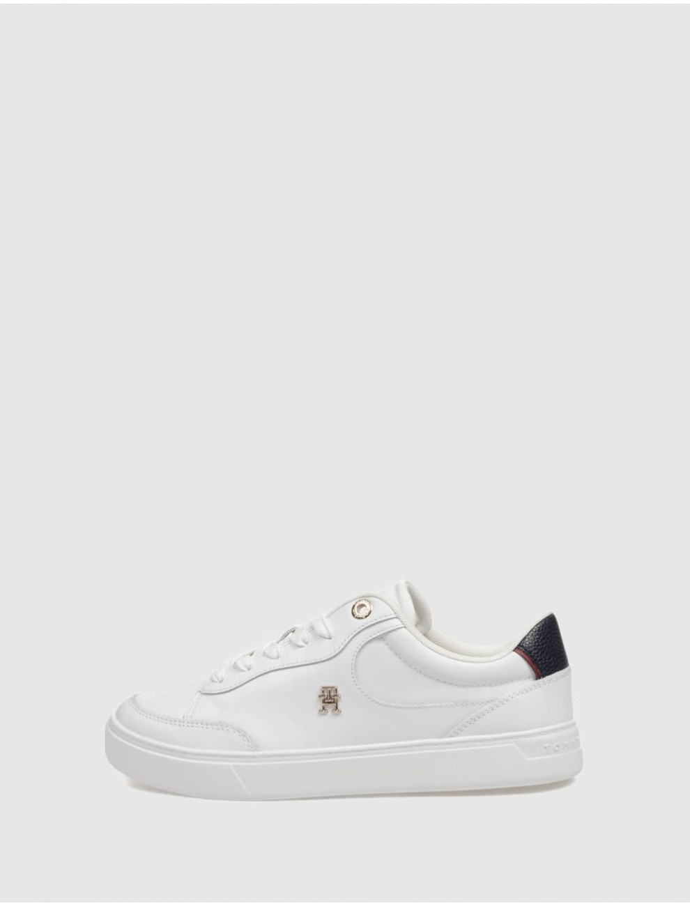 ZAPATILLA TOMMY HILFIGER ESSENTIAL CHIC COURT SNAEKER RWB BLANCO