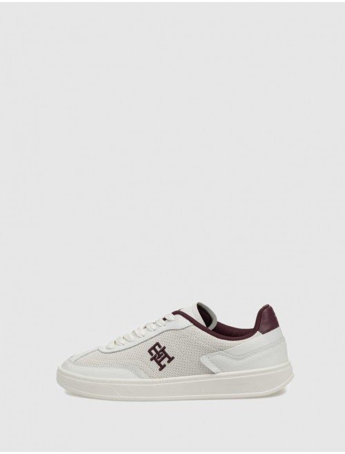 ZAPATILLA TOMMY HILFIGER TH HERITAGE SNEAKER PERF BLANCO